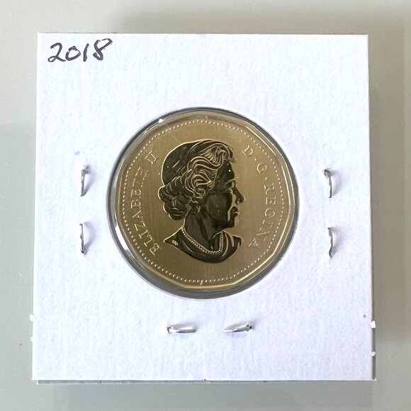 2016, 2017, 2018 and 2019 Canada Special Specimen $1 Loonies! - Picture 8 of 10